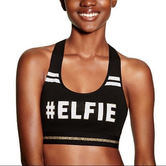 PINK Victoria's Secret Tops - NWT Victoria Secret: Rare 🔥 Limited Edition Extra Small Elfie Sports Workout Bra